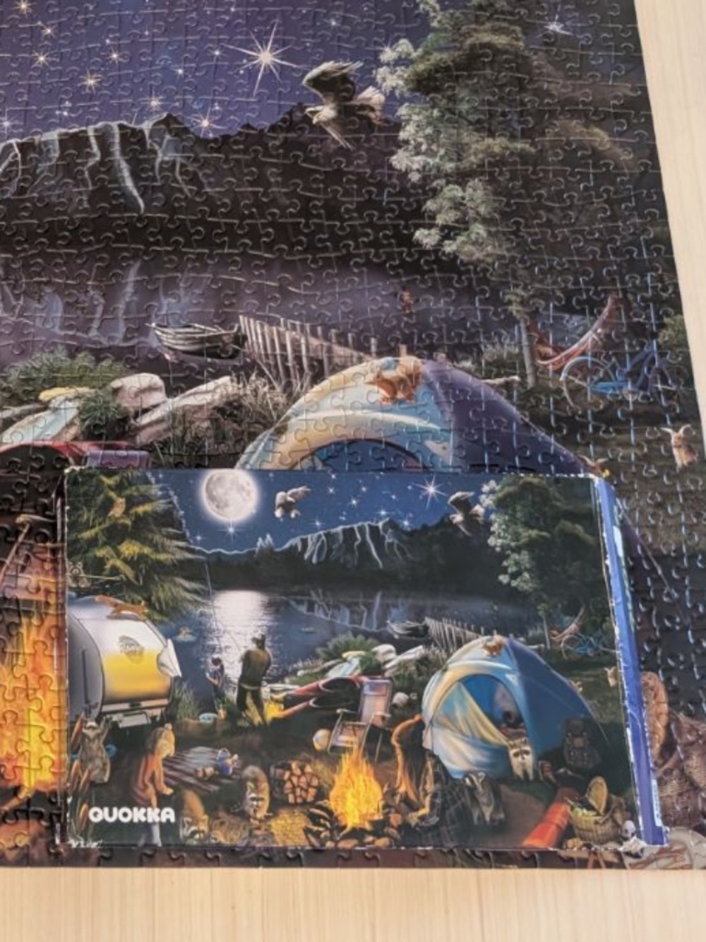Quokka 1000 piece Jigsaw Puzzle | Family Camping